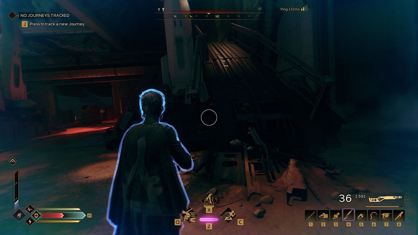 This incline leads to the Green ID Band (Image via Funcom)